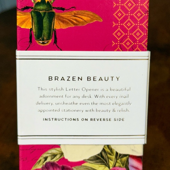 TokyoMilk Luxe Letter Opener, Objects to Desire Margot Elena Fall Box Exclusive - Picture 5 of 10